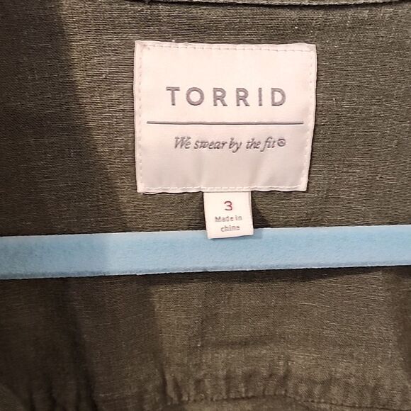 Beautiful Torrid lightweight jacket size 3 - Picture 4 of 7